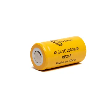 Pila recargable SC Ni-cd 2000mAh Safety Energy