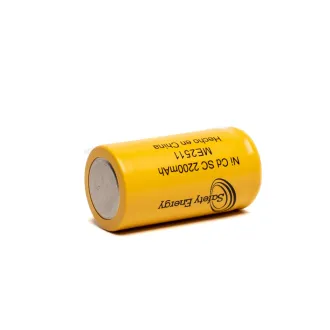 Pila recargable SC Ni-cd 2200mAh Safety Energy — foto 2