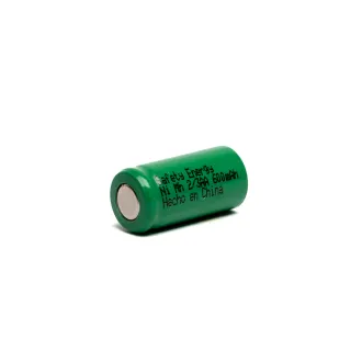 Pila recargable 2/3 AA Ni-mh 600mAh Safety Energy
