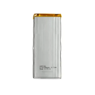 Batería litio polímero LP3257136 3.7V 2900mAh 3.2x57x136mm — foto 2