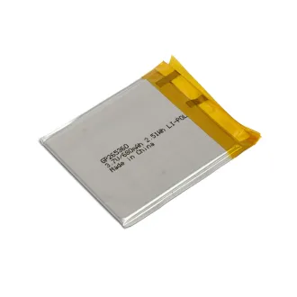 Batería litio polímero LP265360 3.7V 680mAh 2.6x53x60mm