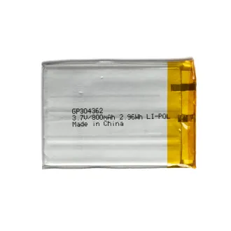 Batería litio polímero LP304362 3.7V 800mAh 3x43x62mm — foto 2