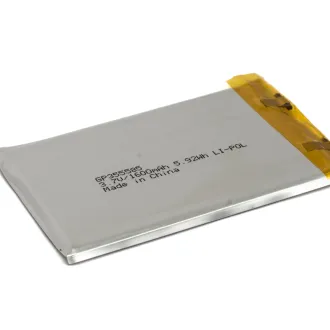 Batería litio polímero LP355585 3.7V 1600mAh 3.5x55x85mm