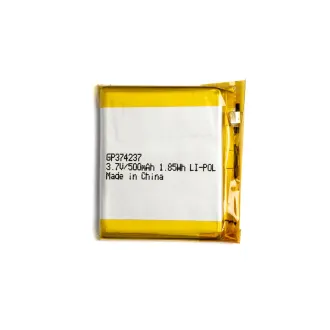 Batería litio polímero LP374237 3.7V 500mAh 3.7x42x37mm — foto 2