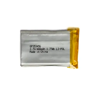 Batería litio polímero LP353456 3.7V 480mAh 3.5x34x56mm — foto 2