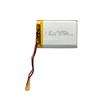 Batería litio polímero LP403450 3.7V 650mAh 4x34x50mm — foto 2