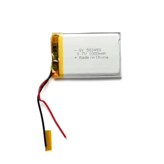 Batería litio polímero LP503450 3.7V 1000mAh 5x34x50mm — foto 2
