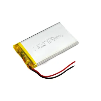 Batería litio polímero LP503759 3.7V 1200mAh 5x37x59mm