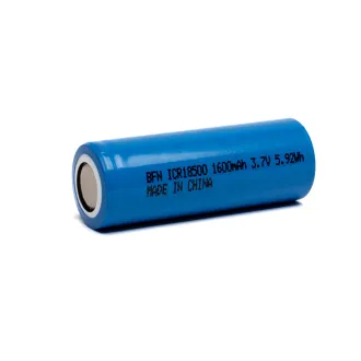 Pila recargable ICR 18500 3.7V 1600mAh BFN
