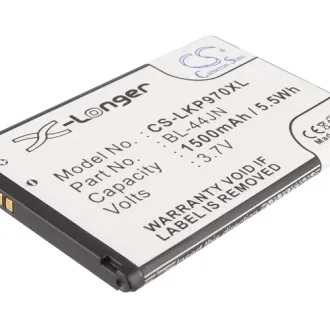 Batería para celular LG KP970 (BL-44JN) 1500mAh 3.7V