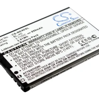Batería para celular Nokia N97 MINI (BL-4D) 950mAh 3.7V