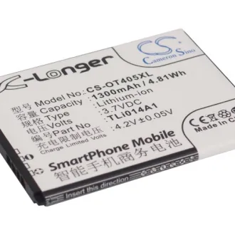 Batería para celular Alcatel OT-4005 (TLi014A1) 1300mAh 3.7V