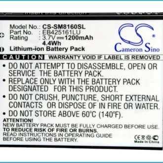 Batería Samsung I8160 EB425161LA 1200mAh — foto 4