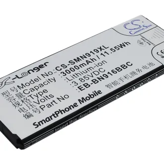 Batería para celular Samsung N9100 (EB-BN916BBC) 3000mAh 3.85V
