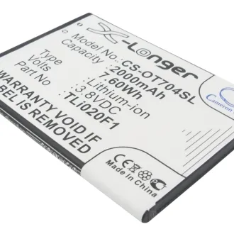 Batería Alcatel OT-7040 / OT-4045E TLi018B2 2000mAh — foto 2