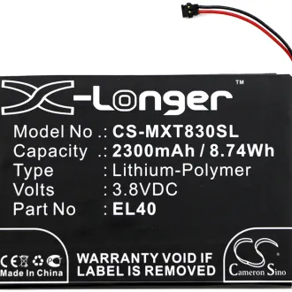 Batería Motorola XT830 EL40 2300mAh — foto 3