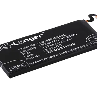 Batería para celular Samsung S7 (EB-BG930ABA) 3000mAh 3.85V
