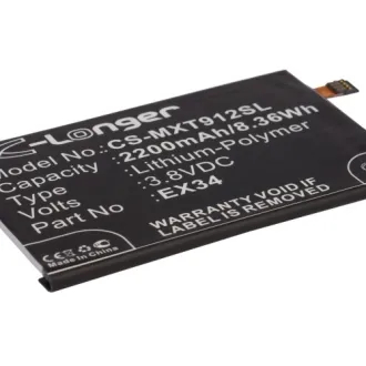 Batería para celular Motorola XT912 (EX34) 2200mAh 3.8V