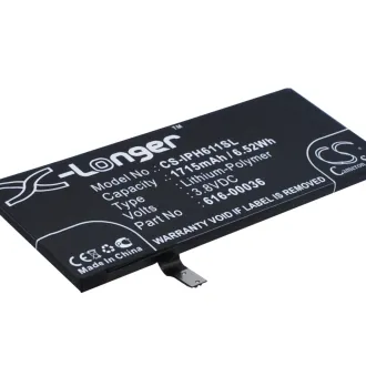 Batería para celular Iphone 6S (616-0036) 1715mAh 3.8V
