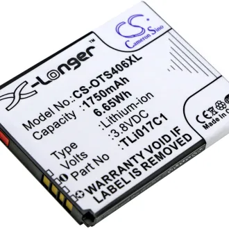 Batería para celular Alcatel OT-4060 / OT-5019 (TLi017C1) 1750mAh 3.8V