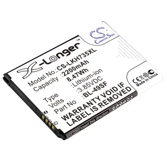 Batería para celular LG H735 (BL-49SF) 2200mAh 3.85V