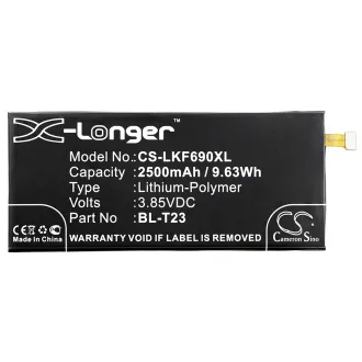 Batería LG X CAM BL-T23 2500mAh — foto 3