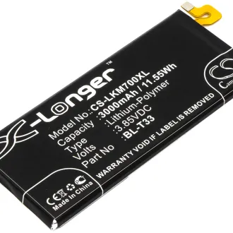 Batería para celular LG M700N (BL-T33) 3000mAh 3.85V