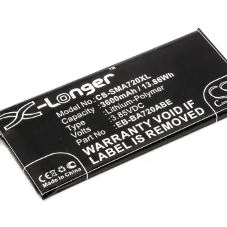 Batería para celular Samsung A720F (EB-BA720ABE) 3600mAh 3.85V
