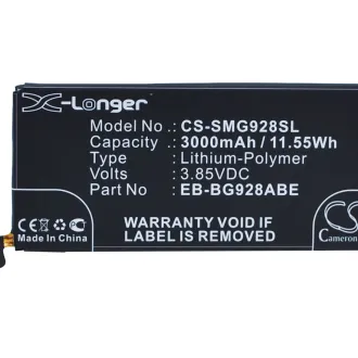 Batería Samsung S6 EDGE PLUS EB-BG928ABE 3000mAh — foto 2