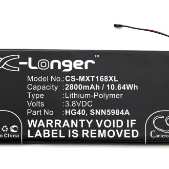 Batería Motorola XT1681 HG40 2800mAh — foto 2