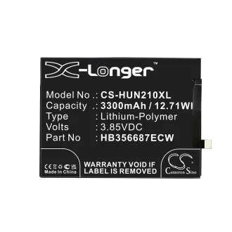 Batería Huawei NOVA 2 PLUS HB356687ECW 3300mAh — foto 3