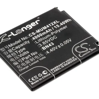 Batería para celular Xiaomi NOTE 4X (BN43) 4000mAh 3.85V