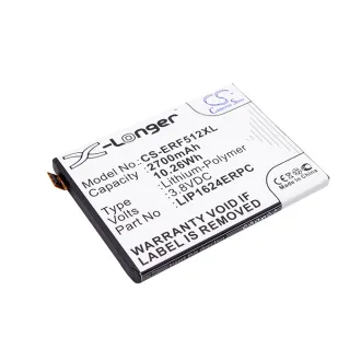 Batería para celular Sony XPERIA X (LIS1624ERPC) 2700mAh 3.8V