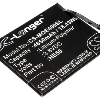 Batería para celular Motorola MOTO E4 PLUS (SNN5989A) 4850mAh 3.7V