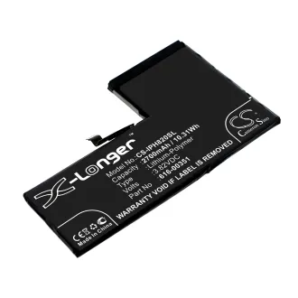 Batería para celular Iphone IPHONE X (616-00351) 2700mAh 3.82V