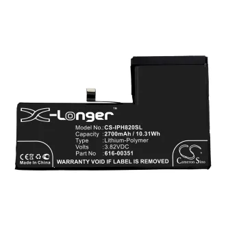 Batería Iphone IPHONE X 616-00351 2700mAh — foto 3