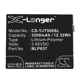 Batería OnePlus 5 BLP637 3200mAh — foto 3