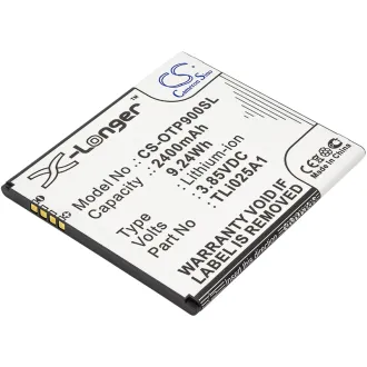 Batería para celular Alcatel PIXI 4 6.0 / OT-9001A (TLi025A1) 2400mAh 3.85V