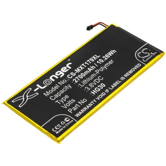 Batería para celular Motorola MOTO G6 (HG30) 2700mAh 3.8V