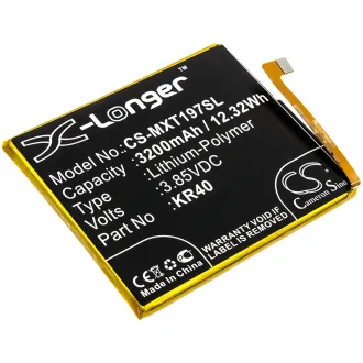Batería para celular Motorola XT1970 (KR40) 3200mAh 3.85V