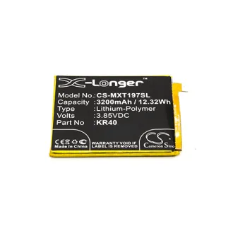 Batería Motorola XT1970 KR40 3200mAh — foto 3