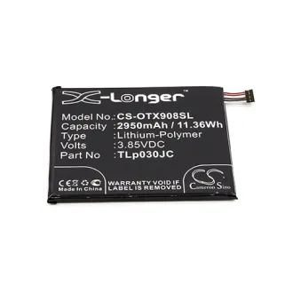 Batería Alcatel A3 XL CAC3000034CC 2950mAh — foto 4