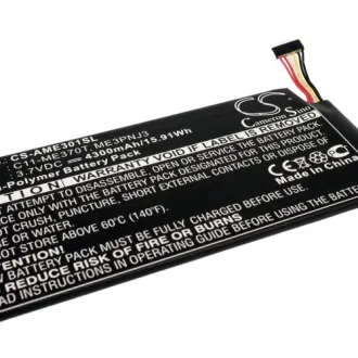 Batería para tablet Asus ME370T (C11-ME370T) 4300mAh 3.7V