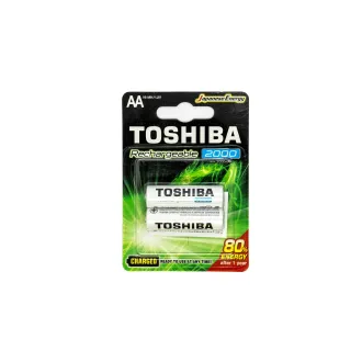 Pila recargable AA Ni-mh 2000mAh Toshiba