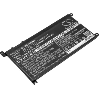 Batería para notebook Dell Inspiron 14 / Vostro 15-5581 (0WDX0R) 3650mAh 11.4V