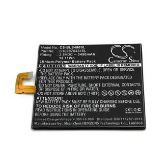 Batería Blu STUDIO 7.0 11 C1028703345L 3450mAh — foto 3
