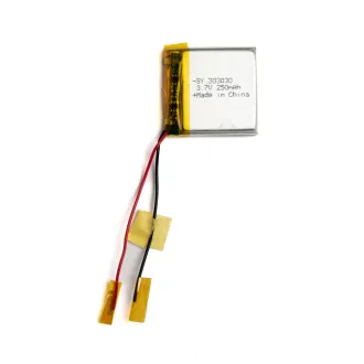Batería litio polímero LP303030 3.7V 250mAh 3x30x30mm — foto 2