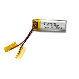 Batería litio polímero LP401235 3.7V 120mAh 4x12x35mm — foto 2