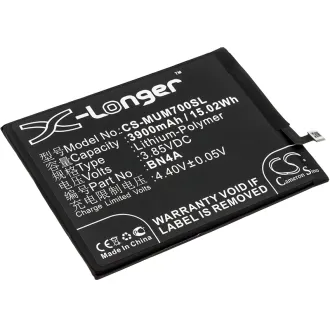 Batería para celular Xiaomi REDMI NOTE 7 (BN4A) 3900mAh 3.85V