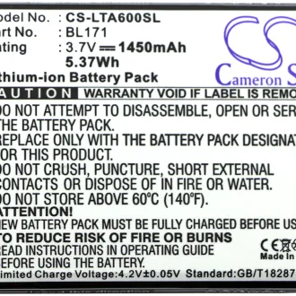 Batería Lenovo A60 BL171 1450mAh — foto 3